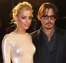 Johnny Depp y Amber Heard se conocieron cuando filmaron "The Rum Diary"